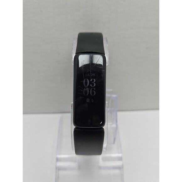 Fitbit Inspire 2 Fitness Tracker Black Heart Rate Monitor Tested W/ Charger - Picture 1 of 11
